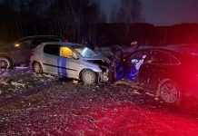 При столкновении трех машин под Пронском пострадали три человека