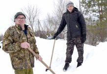 Жители пронских сел после снегопадов помогают своим соседям