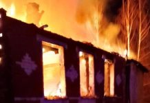 В поселке Восточном Пронского округа сгорел дом московских дачников