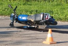 В Пронске мотоцикл врезался в попутную «Шевроле»